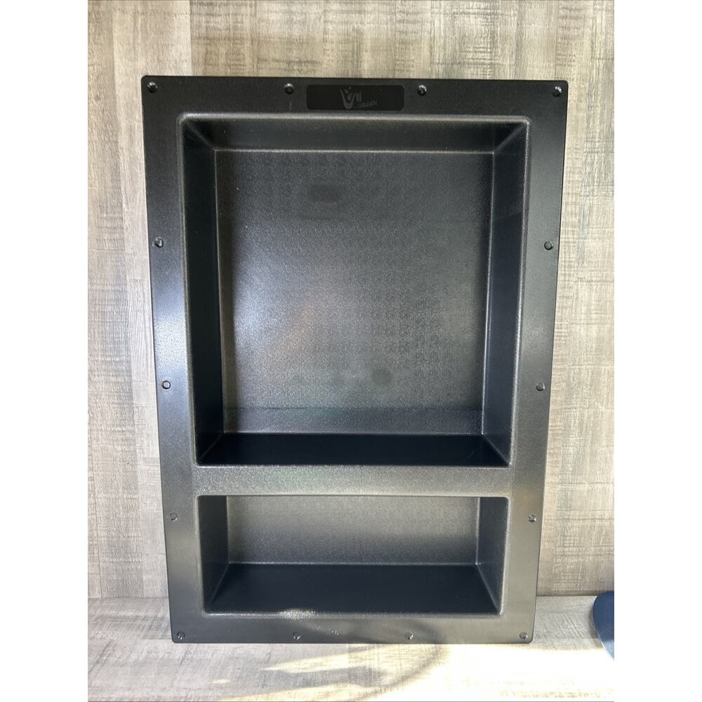 Uni-Green SHOWER NICHE SN201-1 Inside Single Shelf Storage, 17” x 25” x 3.75”